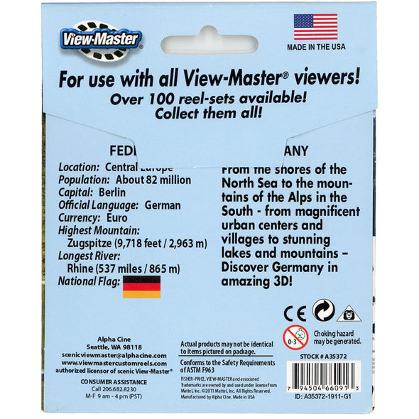 Germany - View-Master 3 Reel Set - NEW (ACP-5372) VBP 3dstereo 
