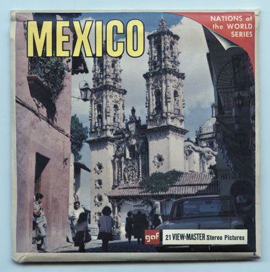 10 ANDREW - Mexico - View-Master 3 Reel Packet - vintage - B001 - G1 Packet 3dstereo 