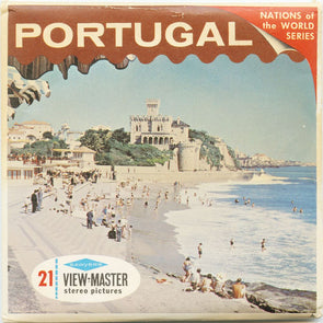 Portugal - View-Master 3 Reel Packet - Nations of the World - vintage - B168-S6A Packet 3dstereo 