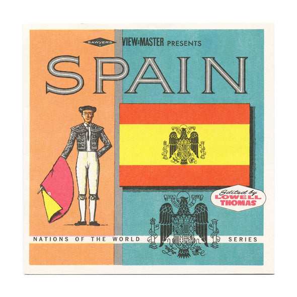 5 ANDREW - Spain - View-Master 3 Reel Packet - vintage - B171-S6A Packet 3dstereo 