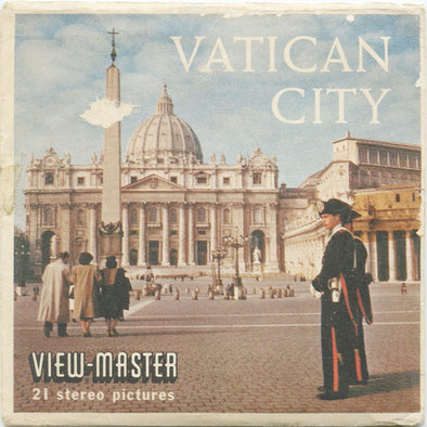 9 ANDREW - Vatican City - View-Master 3 Reel Economy Packet - vintage - B178-S5 Packet 3Dstereo 