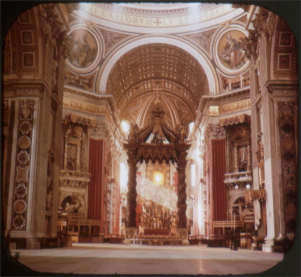 Vatican City - View-Master 3 Reel Packet - vintage - B178-S6A Packet 3dstereo 