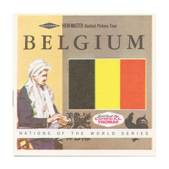 9 ANDREW - Belgium - View-Master 3 Reel Economy Packet - vintage - B188-S6A Packet 3Dstereo 