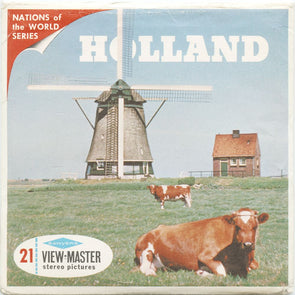 9 ANDREW - Holland - View-Master 3 Reel Packet - vintage - B190-S6A Packet 3Dstereo 