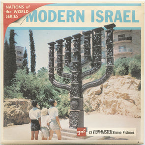 9 ANDREW - Modern Israel - View-Master 3 Reel Packet - vintage - B224-G1A Packet 3Dstereo 