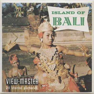 2 ANDREW - Bali, Indonesia - View-Master 3 Reel Packet - 1960s views - vintage - (B252-S5) Packet 3Dstereo 