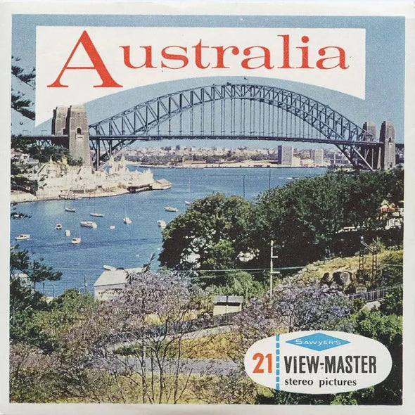 2 ANDREW- Australia - View-Master 3 Reel Packet - 1960s views - vintage - (B299-BS6) Packet 3dstereo 