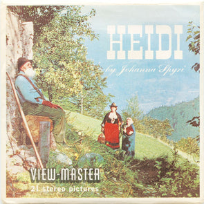 9 ANDREW - Heidi - View-Master 3 Reel Packet - vintage - B425-S5 Packet 3Dstereo 