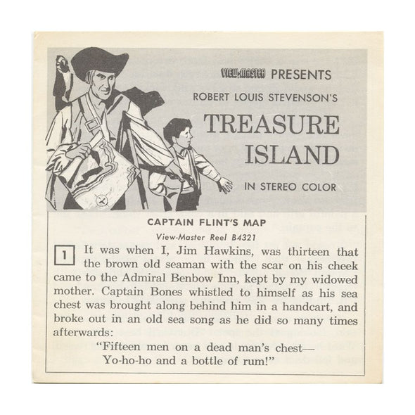 9 ANDREW - Treasure Island - View-Master 3 Reel Packet - vintage - B432-S4 Packet 3Dstereo 