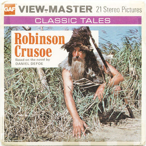 9 ANDREW - Robinson Crusoe - View-Master 3 Reel Economy Packet - vintage - B438-G5A Packet 3Dstereo 