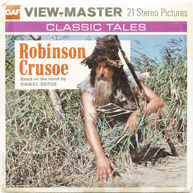 9 ANDREW - Robinson Crusoe - View-Master 3 Reel Economy Packet - vintage - B438-G5A Packet 3Dstereo 