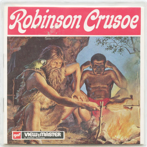 11 ANDREW - Robinson Crusoe - View-Master 3 Reel Packet - vintage - B438E-BG3 - unopened Packet 3Dstereo 