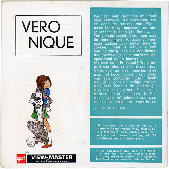 Veronique - View-Master 3 Reel Packet - vintage - B448N-BG3 Packet 3dstereo 