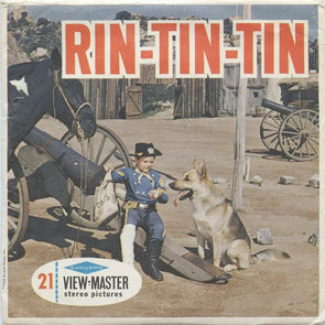 2 ANDREW - Rin Tin Tin - View-Master 3 Reel Packet - 1960s views - B467-S6 Packet 3Dstereo 