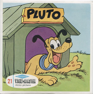 10 ANDREW - Pluto - View-Master 3 Reel Packet - 1959 - vintage - B529-E-BS6 Packet 3Dstereo 