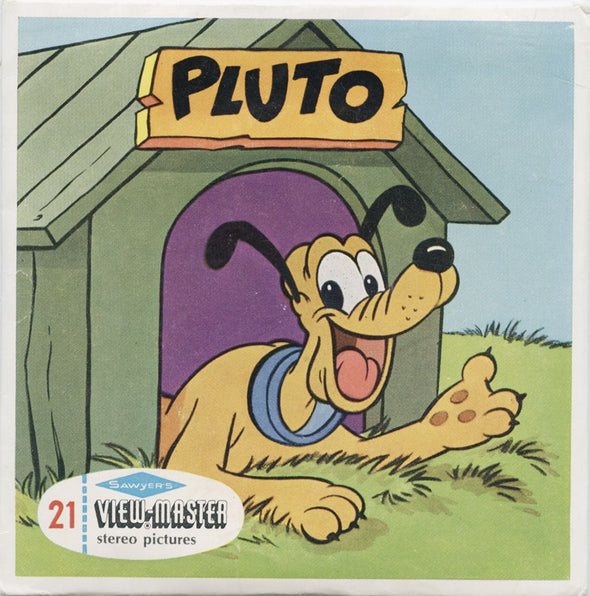 10 ANDREW - Pluto - View-Master 3 Reel Packet - 1959 - vintage - B529-E-BS6 Packet 3Dstereo 