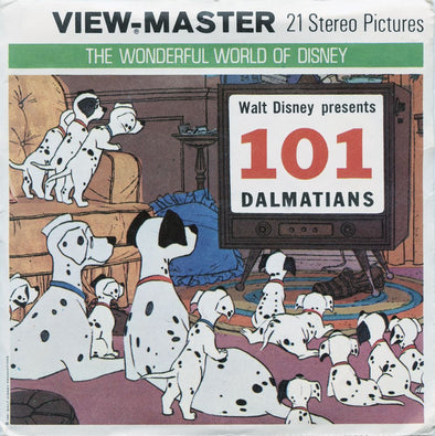 10 ANDREW - 101 Dalmatians - View-Master 3 Reel Packet - vintage - B532-V1 Packet 3Dstereo 