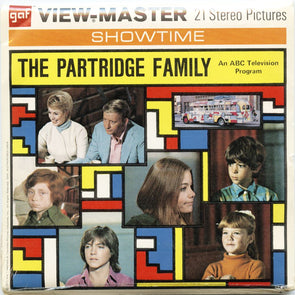 5 ANDREW - The Partridge Family - View-Master 3 Reel Packet - 1971 - vintage - B569-G3A Packet 3dstereo 