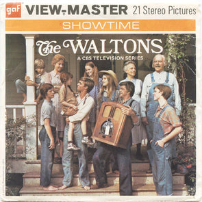 9 ANDREW - The Waltons - View-Master 3 Reel Economy Packet - vintage - B596-G3A Packet 3Dstereo 