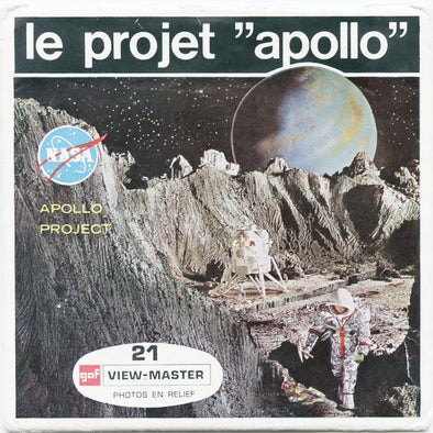 11 ANDREW - le projet apollo - View-Master 3 Reel Economy Packet - vintage - B658F-BG1 Packet 3dstereo 
