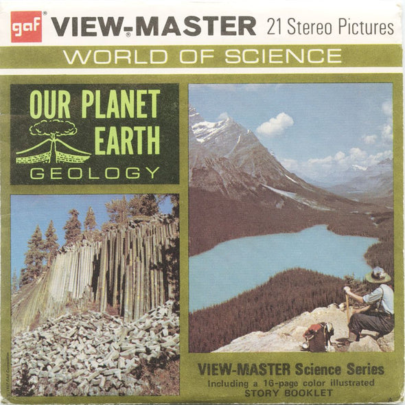 11 ANDREW - Our Planet Earth - View-Master 3 Reel Economy Packet - vintage - B675-G3A Packet 3dstereo 