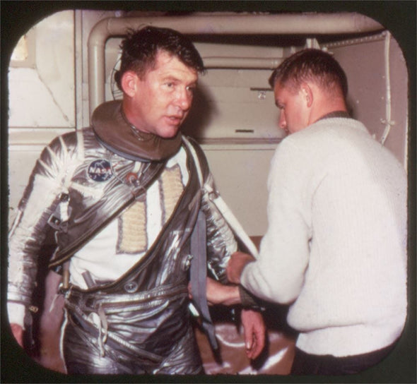 Conquest of Space - Astronautics - View-Master 3 Reel Packet - vintage - MKT-BB451-G5A MKT 3dstereo 