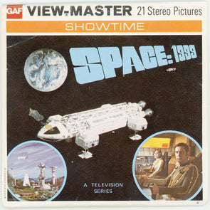 Space 1999 - View-Master 3 Reel Packet - 1970's - vintage - BB451-G5Ank Packet 3dstereo 