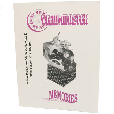 7 ANDREW - View-Master Memories - History of View-Master 1939-2000 by Sell & Van Pelt - FIRST EDITION Instructions 3dstereo 