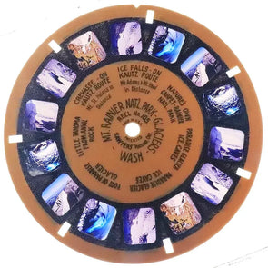 -DALIA- Rainier Nat'L Park - View-Master Blue Ring Reel - vintage - (BR-105c) Reels 3dstereo 