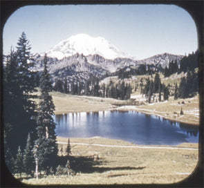 7 ANDREW - Rainier National Park Washington - Sunrise Side - View-Master Blue Ring Reel - 1940s - vintage - 106 Reels 3dstereo 