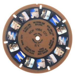New York City - View-Master -Blue Ring - Reel (BR-156c) Reels 3dstereo 