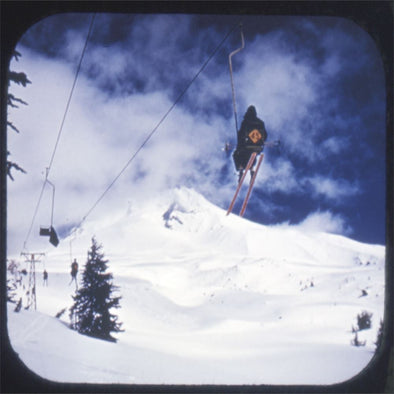 7 ANDREW - Timberline Lodge and MT. Hood - Oregon - View-Master Hand-Lettered Reel - vintage (HL-211c) Reels 3dstereo 