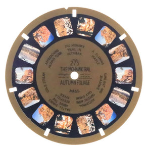 Mohawk Trail Autumn Foliage - Massachusetts - View-Master -Blue Ring - Reel (BR-275n) Reels 3dstereo 