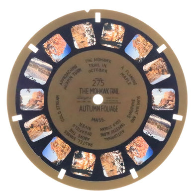 Mohawk Trail Autumn Foliage - Massachusetts - View-Master -Blue Ring - Reel (BR-275n) Reels 3dstereo 
