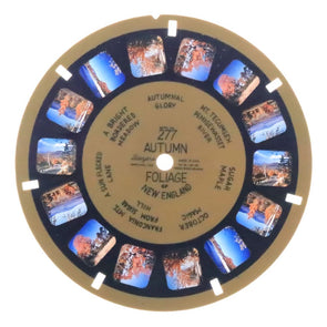 Autumn Foliage - New England - View-Master -Blue Ring - Reel (BR-277n) Reels 3dstereo 