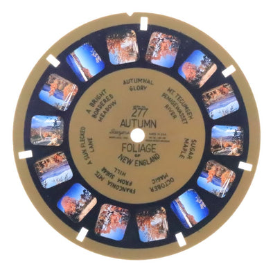 Autumn Foliage - New England - View-Master -Blue Ring - Reel (BR-277n) Reels 3dstereo 