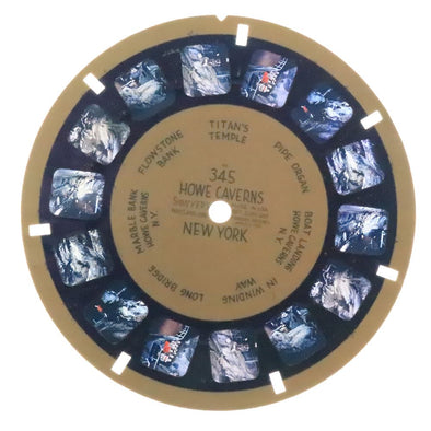 Home Caverns - New York - View-Master -Blue Ring - Reel (BR-345n) Reels 3dstereo 