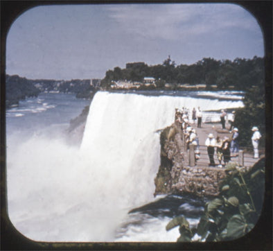 7 ANDREW- Niagara Falls, New York - View-Master Blue-Ring Reel - vintage - (BR-81c) Reels 3dstereo 