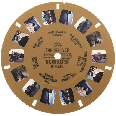 Dells of the Wisconsin River - View-Master Buff Reel - vintage - (BUF-124n) Reels 3dstereo 