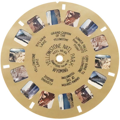 Yellowstone Nat'l Park - Wyoming - View-Master Buff Reel - vintage - (BUF-126c) Reels 3dstereo 