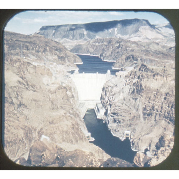 Boulder Dam - View-Master Buff Reel - vintage - (BUF-8n) Reels 3Dstereo 
