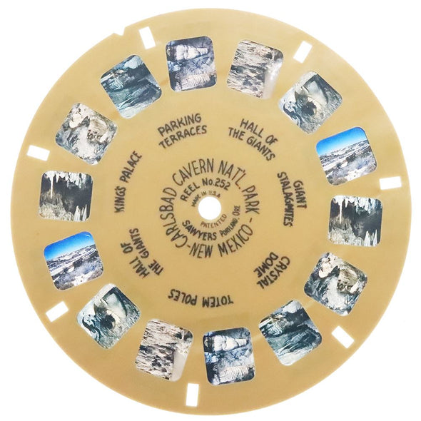 7 ANDREW - Carlsbad Caverns National Park New Mexico - View-Master Buff Reel - vintage (BUF-252c) Reels 3dstereo 