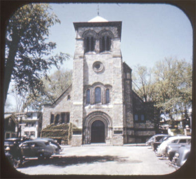 7 ANDREW - Historic Plymouth Mass - View-Master Buf Reel - vintage (BUF-280n) Reels 3dstereo 