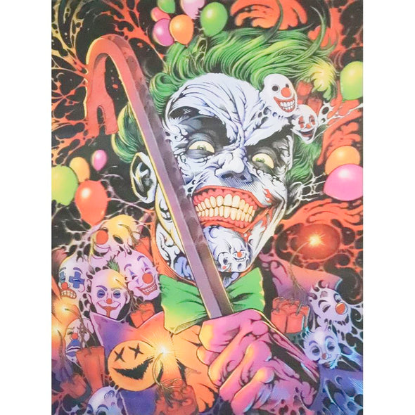 Batman - Joker - Triple Views - 3D Flip Lenticular Poster - 12x16 - New Poster 3Dstereo 