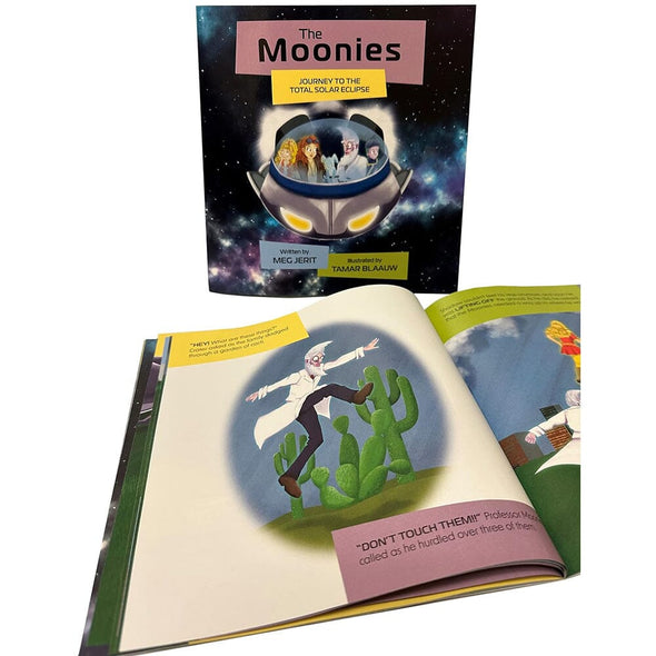 Journey to the total Solar Eclipse Story of the Moonies for Adventure-seeking Space Watchers, Kids & Guide for the 2024 Eclipses Solar Eclipse Book 3Dstereo.com 