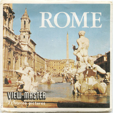 9 ANDREW - Rome - View-Master 3 Reel Economy Packet - vintage - C029-S5 Packet 3Dstereo 