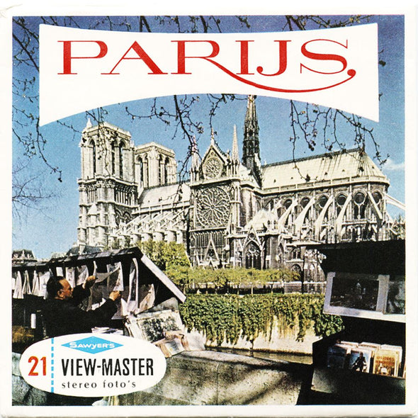 5 ANDREW - Parijs - France - View-Master 3 Reel Packet - vintage - C166N-BS6 Packet 3dstereo 