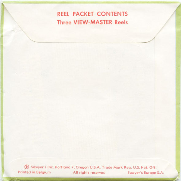 The Costa Brava - View-Master 3 Reel Packet - vintage - C240-BS4 Packet 3dstereo 