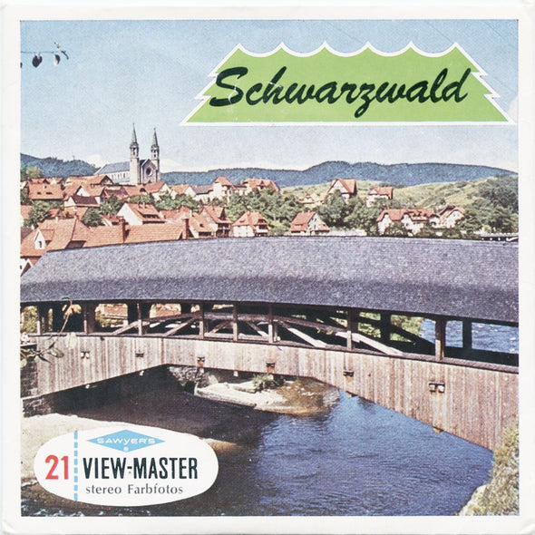 11 ANDREW - Schwarzwald - View-Master 3 Reel Economy Packet - vintage - C410D-BS6 Packet 3dstereo 