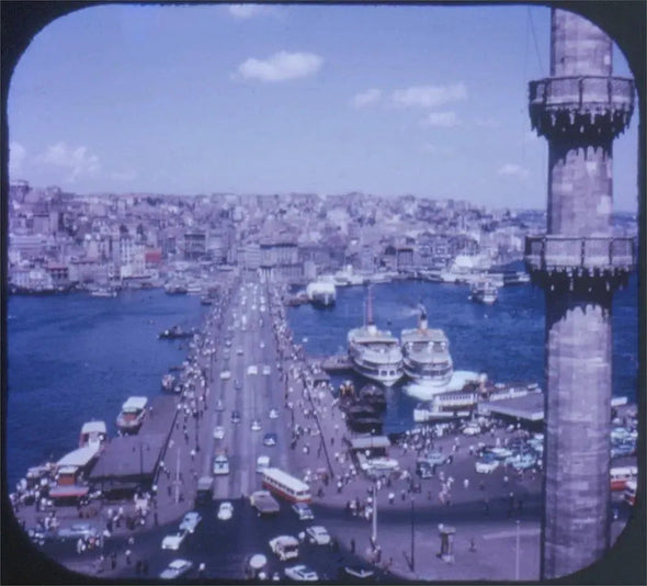 2 ANDREW - Istanbul - View-Master 3 Reel Packet - 1960s views - vintage - C806-S6A Packet 3dstereo 